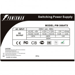 Блок питания POWERMAN PM-300ATX  for EL series 6116827