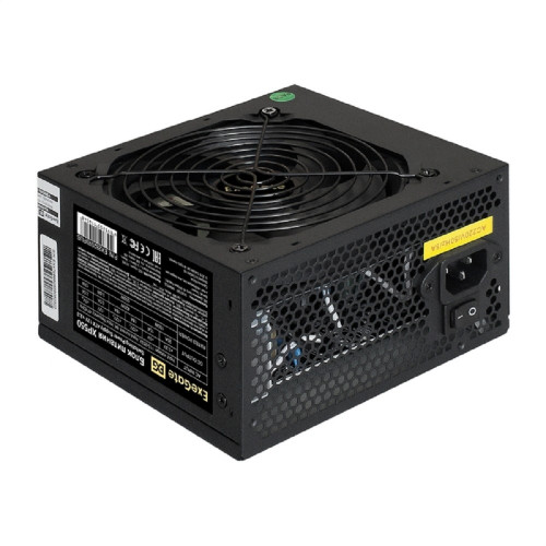 Блок питания Exegate EX282070RUS Блок питания 550W ExeGate XP550, ATX, black, 12cm fan, 24p+4p, 6/8p PCI-E, 3*SATA, 2*IDE, FDD