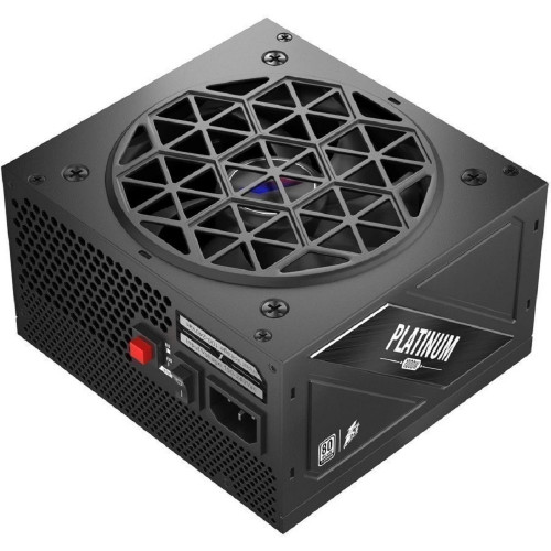 Блок питания  1STPLAYER NGDP Platinum 1000W Black / ATX3.0, APFC, 80 PLUS Platinum, SR + LLC + DC-DC, 120mm fan, full modular / HA-1000BA3-BK