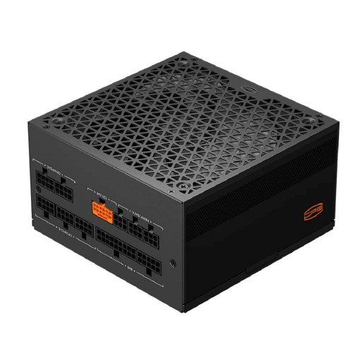 Блок питания PCCOOLER, 850W 80+ Gold (ATX, 3.1, PCIe 5.1 600W, Full modular, 1x24(20+4)pin 550mm, 2xCPU 8(4+4)pin 650mm, 3xPCIe 8(6+2)pin 500mm, 1x12V(2x6) 12+4pin 650mm, 3xSATA*3+MOLEX4pin*1 450+