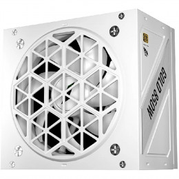 Блок питания  1STPLAYER NGDP Gold 850W White/ ATX 3.0, APFC, 80 PLUS Gold, LLC+DC-DC, 120mm fan, full modular / HA-850BA4-WH