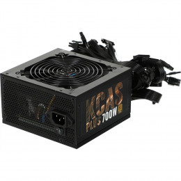 Блок питания Formula KCAS-700 PLUS  80+ Bronze, fan 12cm, 550mm cable, 20+4P, 4+4P, PCIe 6+2P x4, PATA x4, SATA x7L (ex Aerocool)