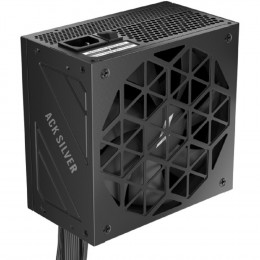 Блок питания  1STPLAYER ACK SILVER 850W Black / ATX 3.1, APFC, 80 PLUS Silver, Double Forward, DC-DC, full Teapo caps, 140mm fan, non-modular / HA-850BA7-BK
