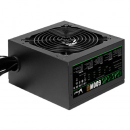 Блок питания Formula KCAS-600 PLUS   80+ bronze (24+4+4pin) APFC 120mm fan 7xSATA RTL(4713105962659) (ex Aerocool)