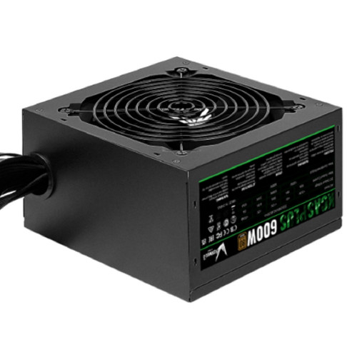 Блок питания Formula KCAS-600 PLUS   80+ bronze (24+4+4pin) APFC 120mm fan 7xSATA RTL(4713105962659) (ex Aerocool)
