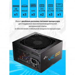 Корпус Блок питания FSP VIC-850GD ATX 850W, 80+ GOLD (POA8500101)