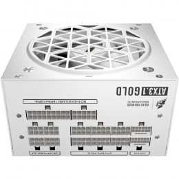 Блок питания  1STPLAYER NGDP GOLD 750W White / ATX 3.1, APFC, 80 PLUS Gold, LLC+DC-DC, full Japan solid-state caps, 120mm fan, full modular / HA-750BA4-WH