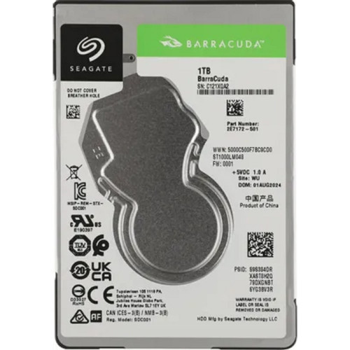 Жесткий диск 1TB Seagate Barracuda (ST1000LM048) SATA 6.0Gb/s, 5400 rpm, 128mb buffer