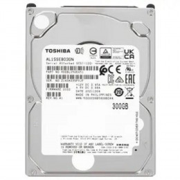 Жесткий диск 300Gb Toshiba (AL15SEB030N) SAS 12Gb/s, 10 500 rpm, 128Mb buffer, 2.5