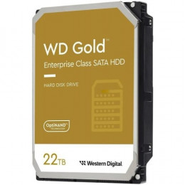 Жесткий диск 22TB WD Gold  (WD221KRYZ) SATA III 6 Gb/s, 7200 rpm, 512Mb buffer