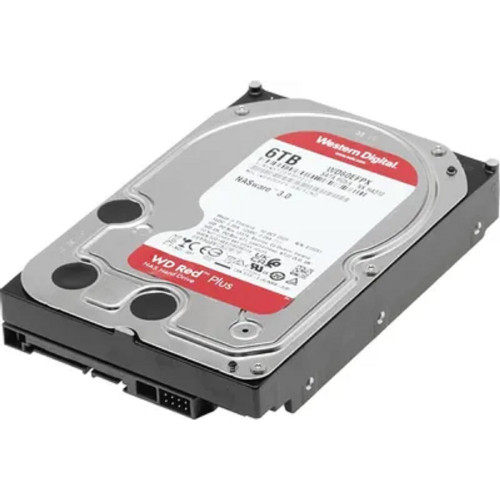 Жесткий диск 6TB WD NAS Red Plus (WD60EFPX) Serial ATA III, 5400- rpm, 256Mb, 3.5