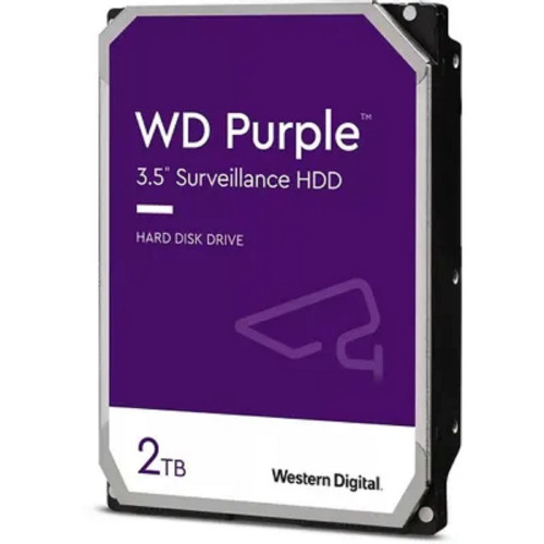 Жесткий диск 2TB WD Purple (WD23PURZ) Serial ATA III, 5400- rpm, 64Mb, 3.5