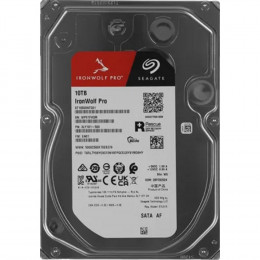 Жесткий диск 10TB Seagate IronWolf Pro (ST10000NT001) SATA 6 Гбит/с, 7200 rpm, 256 mb buffer, для NAS
