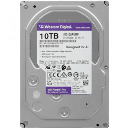 Жесткий диск 10TB WD Purple Pro (WD102PURP) Serial ATA III, 7200- rpm, 512Mb, 3.5