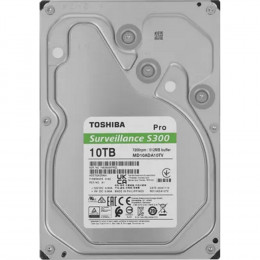 Жесткий диск 10TB Toshiba Surveillance S300 Pro (MD10ADA10TV) SATA 6.0Gb/s, 7200 rpm, 512Mb buffer, 3.5