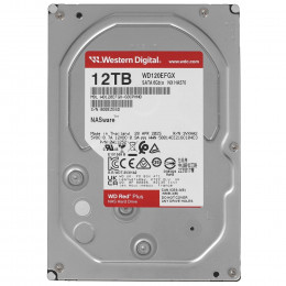 Жесткий диск 12TB WD Red Plus (WD120EFGX) Serial ATA III, 7200- rpm, 256Mb, 3.5