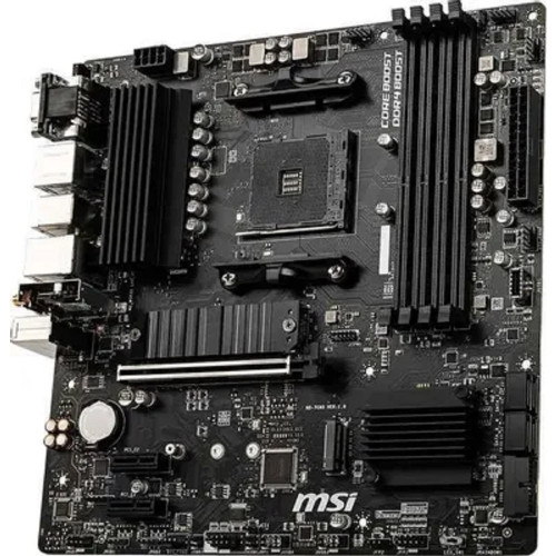 Материнская плата MSI B550M PRO-VDH WIFI Soc-AM4 AMD B550 4xDDR4 mATX AC`97 8ch(7.1) GbLAN RAID+HDMI+DP