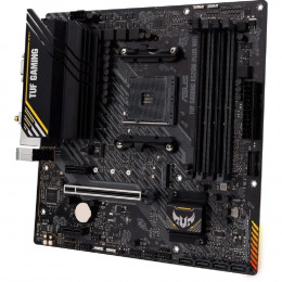Материнская плата ASUS TUF GAMING A520M-PLUS WIFI (Socket AM4, mATX, 2xDDR4(128GB),  DP/VGA/HDMI, 1xPCIe 3.0x16/2xPCIe x1, 1xLAN, 4xSATA 6Gb/s, 1xM.2, BT, Wi-Fi ac, 4xUSB 3.2, 2xUSB 2.0, 1xPS/2)			