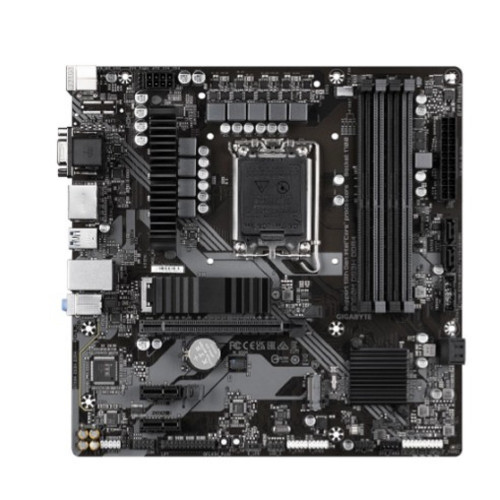 Материнская плата Gigabyte B760M DS3H DDR4 Socket 1700, Intel®B760, 4xDDR4-3200, D-SUB+HDMI+DP+DP, 1xPCI-Ex16, 2xPCI-Ex1, 4xSATA3(RAID 0/1/5/10), 2xM.2, 8Ch Audio, 2,5GbLan, (2+4)xUSB2.0, (3+2)xUSB3.2, (1+0)xUSB3.2