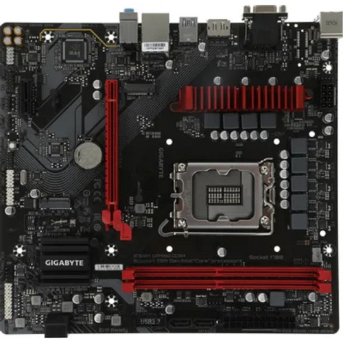 Материнская плата Gigabyte B760M GAMING DDR4 Soc-1700 Intel B760 2xDDR4 mATX AC`97 8ch(7.1) 2.5Gg RAID+VGA+HDMI+DP 