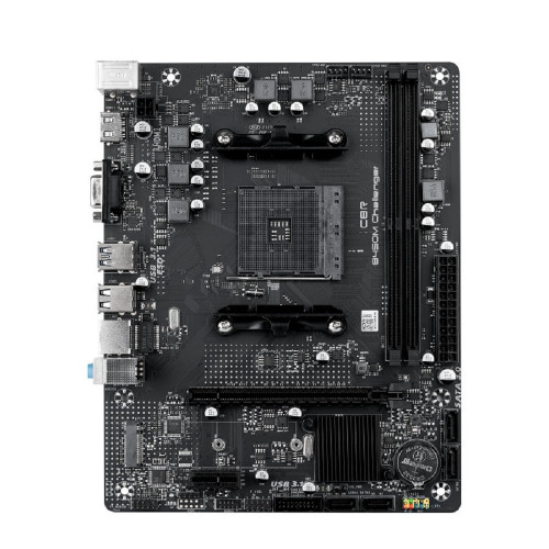 Материнская плата CBR B450M V1 Socket AM4, 2*DDR4, mATX, VGA+HDMI, 1*PCIEx16/1*PCIEx1/1*M.2(NVME & SATA), 4*SATA3, 4*USB2+4*USB3, Glan