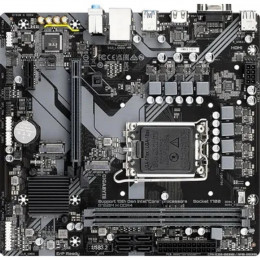 Материнская плата Gigabyte B760M H DDR4 Soc-1700, Intel B760, mATX, Ret