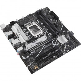 Материнская плата ASUS PRIME B760M-A D4-CSM (Socket 1700, mATX, 4xDDR4(128GB), DP/2xHDMI, 3xPCIe 4.0x16, 1xLAN (2.5GbE), 4xSATA 6Gb/s, 2xM.2, 2xUSB 3.2, 4xUSB 2.0, 1xPS/2, mATX)