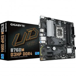 Материнская плата Gigabyte B760M D3HP DDR4 Soc-1700, Intel B760, 4xDDR4  mATX, Ret