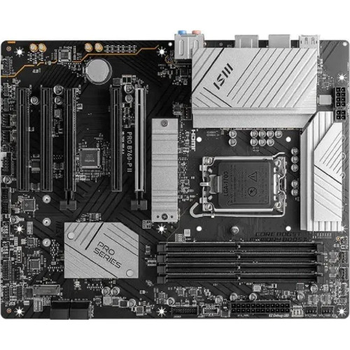 Материнская плата MSI PRO B760-P II, LGA 1700, Intel B760, ATX, Ret