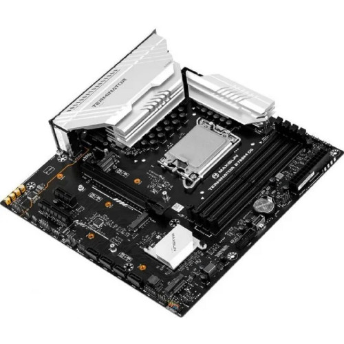 Материнская плата MAXSUN MS-Terminator B760M D5 (Socket 1700, mATX, 4*DDR5, DP/HDMI, 4*SATA3, 3*M.2, 1xPCI-E x16 /1xPCI-E x4, 6*USB 2.0,  2*USB 3.2 Gen1, LAN 1*2.5G, RTL)