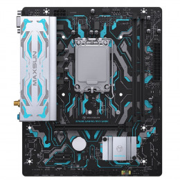 Материнская плата MAXSUN MS-B760M GAMING WIFI GANK V2 (Socket 1700, mATX, 2*DDR5, VGA/HDMI, 3*SATA3, 1*M.2, 1xPCI-E x16 /1xPCI-E x4, 4*USB 2.0, 2*USB 3.2 GEN 2, LAN 1*1G,  Bluetooth,  Wi-Fi 802.11ax, RTL)