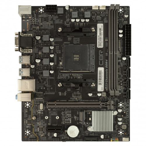 Материнская плата CBR A520 OEM  Chipset A520, Socket AM4, 2*DDR4, mATX, VGA+HDMI, 1*PCIEx16,1*PCIEx1,1*M.2(NVME & SATA), 4*SATA3, 2*USB2.0 + 4*USB3.0, LAN 1Gb OEM УПАКОВКА