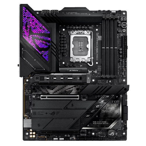 Материнская плата ASUS ROG STRIX Z890-E GAMING WIFI (Socket 1851, ATX, 4xDDR5(192GB), 1xPCIe 5.0x16/1xPCIe 4.0x16/1xLAN (5GbE), Wi-Fi, BT, 4xSATA 6Gb/s, 7xM.2, 2xThunderbolt 4 (USB-C), 2xType-C, 10xUSB 3.2)