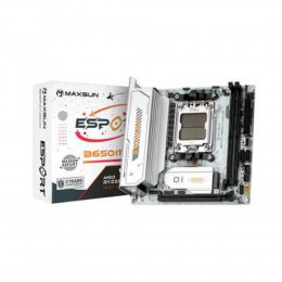 Материнская плата MAXSUN MS-eSport B650ITX WIFI ICE (Socket AM5, mini-ITX, 2*DDR5(96Gb), DP/HDMI,  2*SATA3, 2*M.2,  1*PCIEx16, 4*USB2.0, 2*USB 3.0,  LAN 1*2,5G, Bluetooth5.2,  Wi-Fi 802.11ax, RTL)