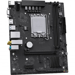 Материнская плата MAXSUN MS-Challenger B760M-F WIFI (Socket 1700, mATX, 2*DDR4(64Gb), VGA/HDMI, 3xSATA3, 1*M.2,1xPCI-E x16/1xPCI-E x1, 2*USB 2.0, 2*USB 3.2 Gen1, LAN 1*1G, Bluetooth, Wi-Fi 802.11ac, RTL)