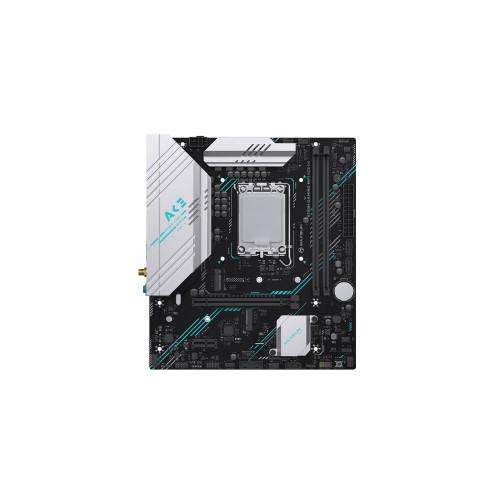 Материнская плата MAXSUN MS-B760M GAMING WIFI ACE D4 (Socket 1700, mATX, 2*DDR4(64b), VGA/HDMI, 3*SATA3, 2*M.2, 1xPCI-E x16 /1xPCI-E x4, 2*USB 2.0, 4*USB 3.2 GEN2, LAN 1*1G,  Bluetooth,  Wi-Fi 802.11ax, RTL)