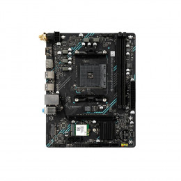 Материнская плата MAXSUN MS-B450M GAMING WIFI (Socket  AM4, mATX, 2*DDR4 (64Gb), DP/HDMI, 2*SATA3, 1*M.2, 1*PCIEx16/1*PCIEx1, 2*USB2.0, 4*USB 3.2 Gen1, LAN 1*1G, Wi-Fi 802.11ac, RTL)