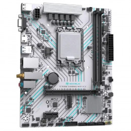 Материнская плата MAXSUN MS-B660M GAMING WIFI ICE (Socket 1700, mATX, 2*DDR4(64Gb), VGA/HDMI, 3*SATA3, 1*M.2, 1*PCIEx16/1*PCIEx1, 4*USB2.0, 2*USB 3.2, LAN 1*1G, Bluetooth 4.2,  Wi-Fi 802.11ac, RTL)