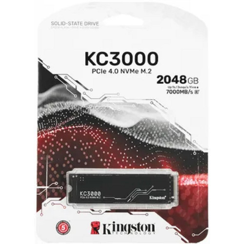 накопитель Kingston SSD 2Tb M.2 SKC3000D/2048G M.2 2280 NVMe 