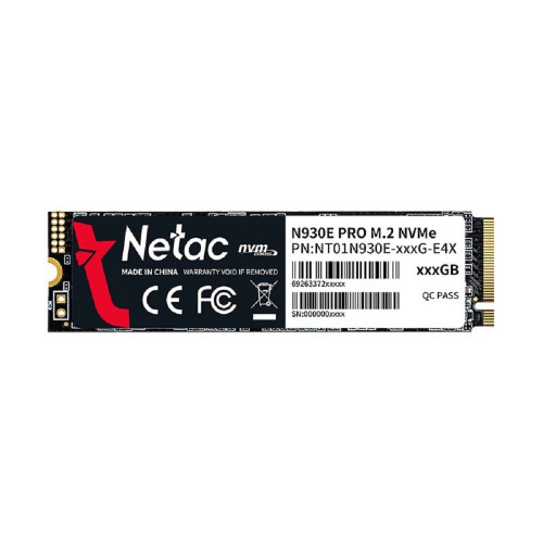 носитель информации Накопитель SSD Netac PCI-E 3.0 512Gb NT01N930E-512G-E4X N930E Pro M.2 2280