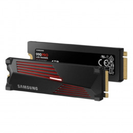 накопитель SSD Samsung 4TB 990 PRO with Heatsink PCI-E 4.0, V-NAND 3-bit MLC MZ-V9P4T0CW