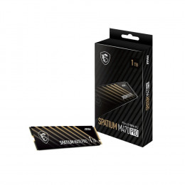 носитель информации Твердотельный накопитель SSD MSI M.2 2280 1TB SPATIUM M470 PRO Client SSD S78-440L0J0-P83, PCIe Gen4x4 with NVMe