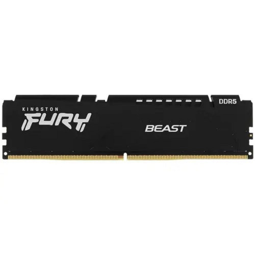 Модуль памяти Kingston DDR5 DIMM 32GB DRAM 5200MHz CL40 FURY Beast Black KF552C40BB-32