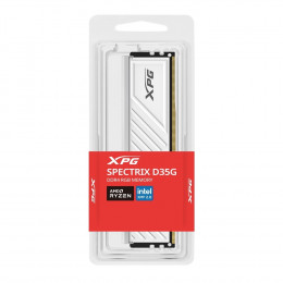Модуль памяти A-data DDR4 DIMM 8GB XPG SPECTRIX D35G 3200 AX4U32008G16A-SWHD35G,CL16, 1.35V WHITE ADATA