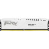 Модуль памяти Kingston DDR5 DIMM 32GB 6000MHz KF560C36BWE-32 Fury Beast White Expo RTL Gaming PC5-48000 CL36 288-pin 1.35В dual rank с радиатором Ret