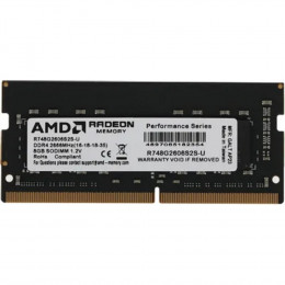 Модуль памяти AMD DDR4 SODIMM 8Gb  PC21300 2666MHz CL16 AMD 1.2V OEM (R748G2606S2S-U)