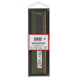 Модуль памяти Kingston DDR4 DIMM 16GB KVR32N22D8/16WP PC4-25600, 3200MHz, CL22