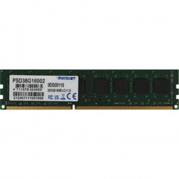 Модуль памяти Patriot DDR3 DIMM 8GB (PC3-12800) 1600MHz PSD38G16002