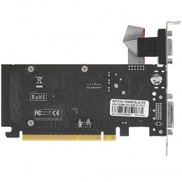 Видеокарта AFOX G210 LP 1GB, DDR3 64-bit, VGA/DVI/HDMI  PASSIVE LP (AF210-1024D3L5) RTL 