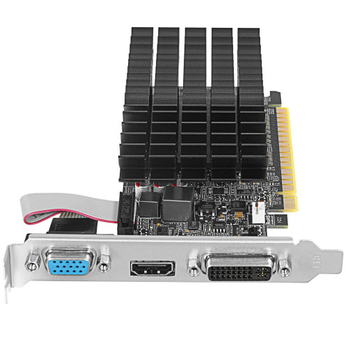 Видеокарта AFOX G210 LP 1GB, DDR3 64-bit, VGA/DVI/HDMI  PASSIVE LP (AF210-1024D3L5) RTL 